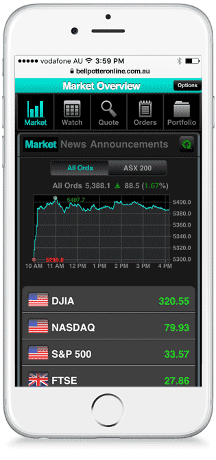 Mobile trading