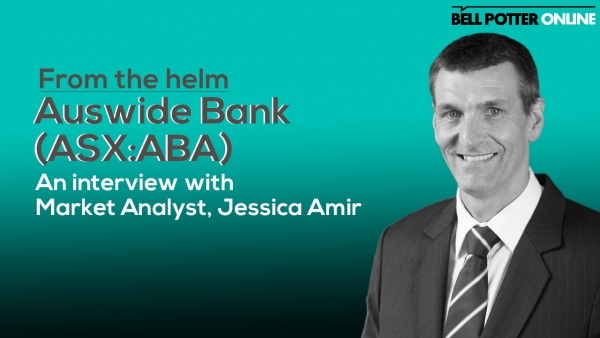 From the helm: Auswide Bank’s CEO & MD Martin Barrett