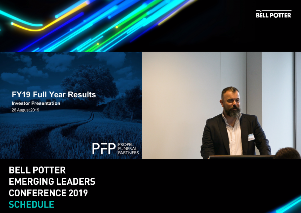 Propel Funeral Partners - Bell Potter Emerging Leaders Conference